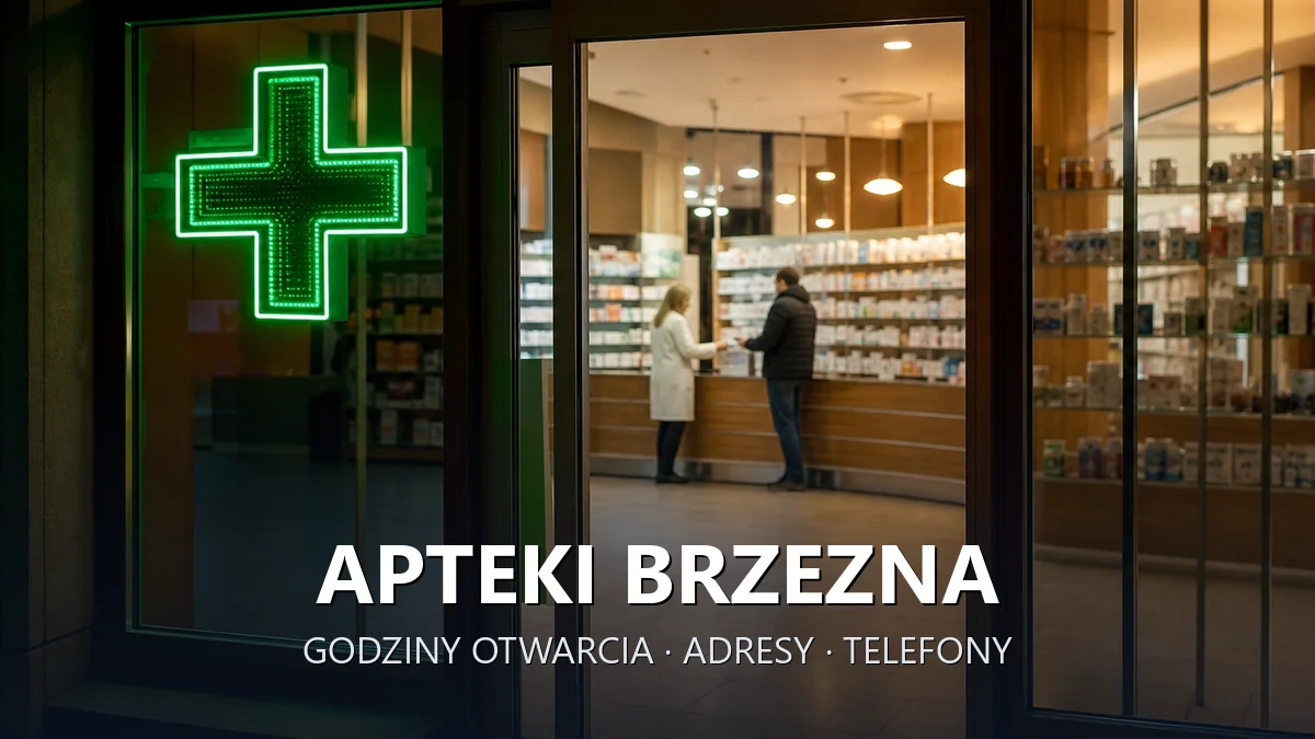 Apteki Brzezna, gmina Podegrodzie, powiat nowosądecki - adresy, telefony, godziny otwarcia