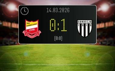 [PIŁKA NOŻNA] Chojniczanka Chojnice – Sandecja Nowy Sącz 0:1 – Walka o punkty w Betclic 2. liga, 23. kolejka