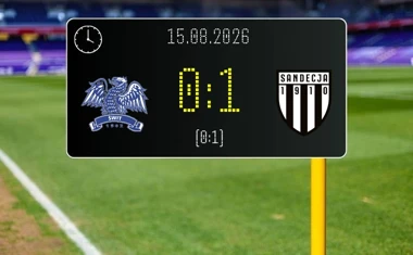 [PIŁKA NOŻNA] KS Świt Szczecin – Sandecja Nowy Sącz 0:1. Zwycięstwo sądeczan w Betclic 2. lidze