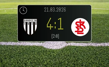 [PIŁKA NOŻNA] Sandecja Nowy Sącz – ŁKS Łódź II 4:1 w Betclic 2. lidze. Pewne zwycięstwo gospodarzy w Nowym Sączu