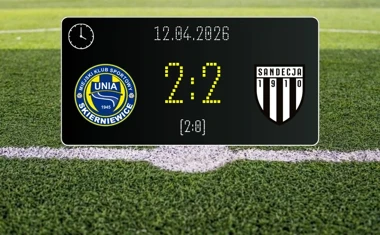 [PIŁKA NOŻNA] Betclic 2. liga: Unia Skierniewice – Sandecja Nowy Sącz 2:2