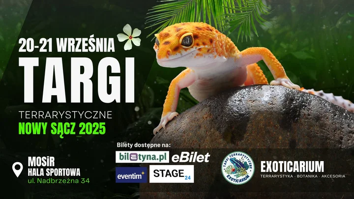 Targi Terrarystyczne EXOTICARIUM w Nowym Sączu