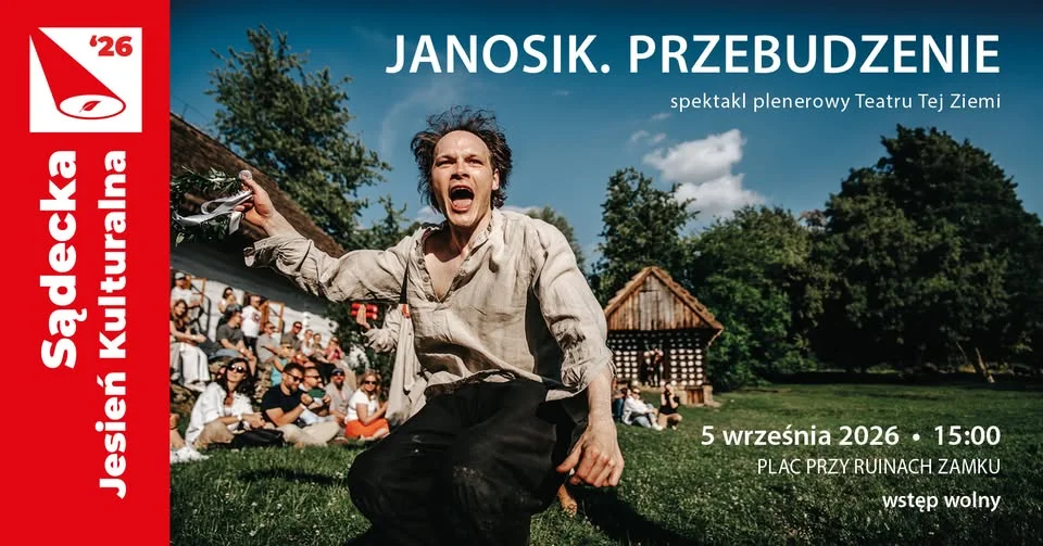 Grafika promocyjna wydarzenia Janosik. Przebudzenie