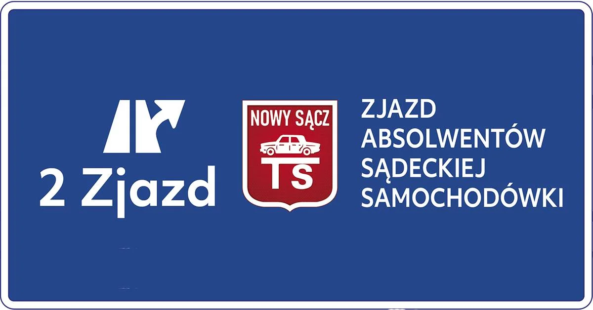 Grafika promocyjna wydarzenia Obchody 70-lecia Zespołu Szkół Samochodowych w Nowym Sączu