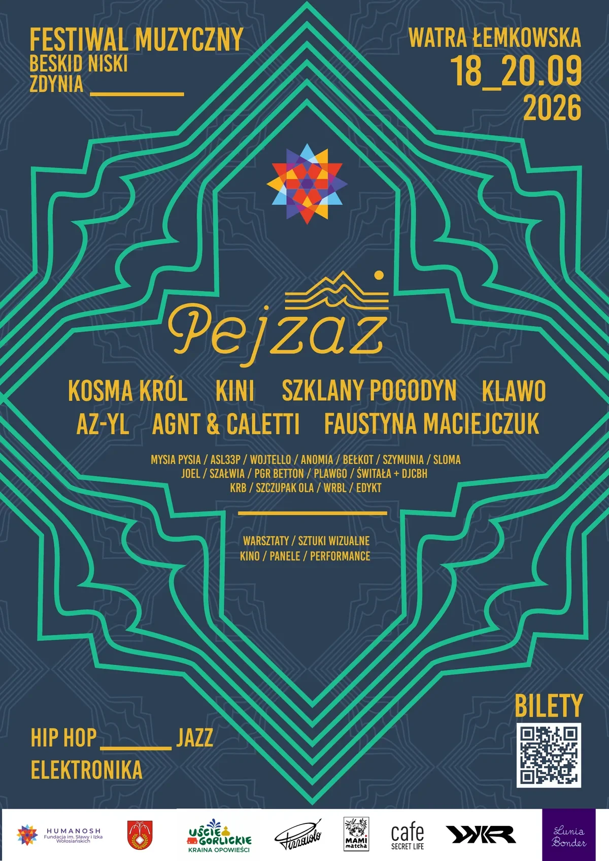 Grafika promocyjna wydarzenia Pejzaż Festival 2026