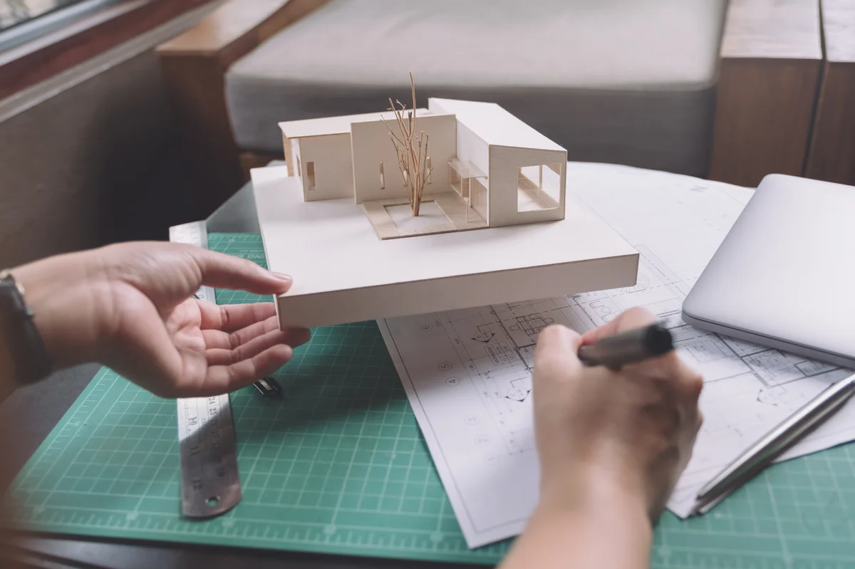 Grafika promocyjna wydarzenia Rysunek architektoniczny