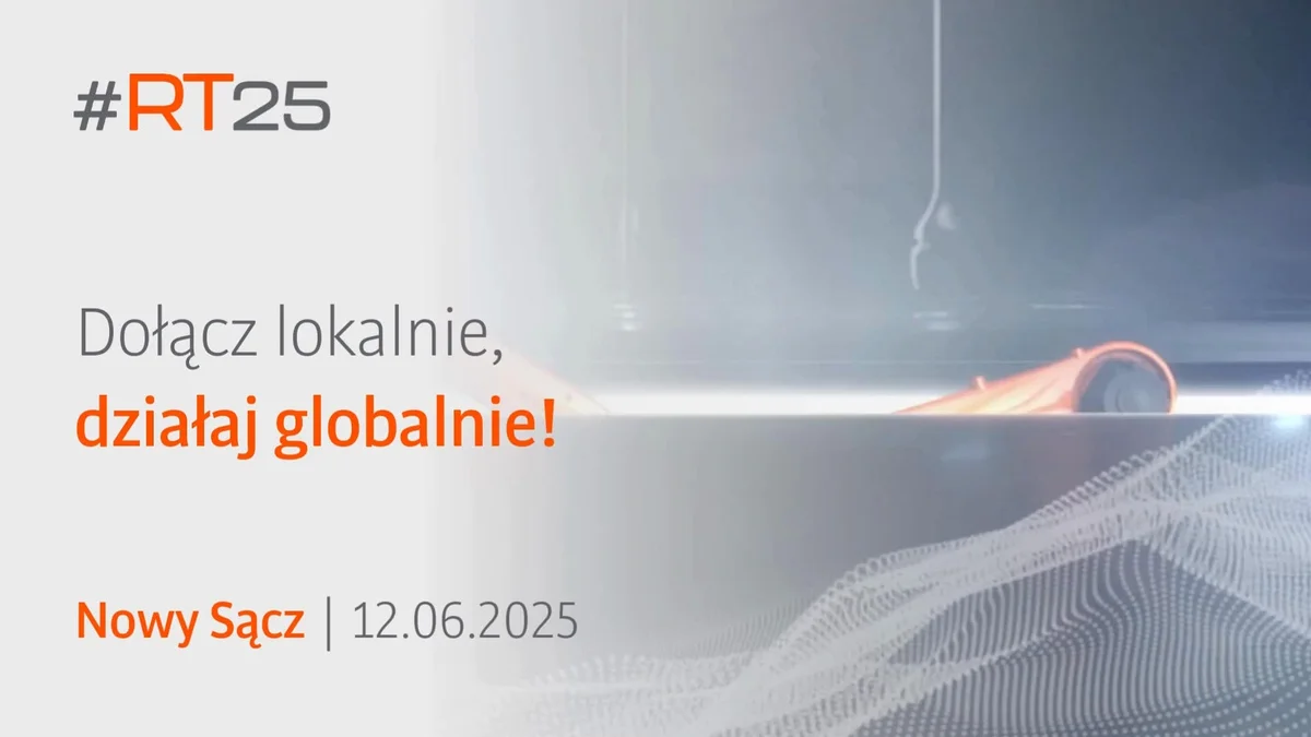 Grafika promocyjna wydarzenia Spotkanie z technologiami automatyzacji w Nowym Sączu