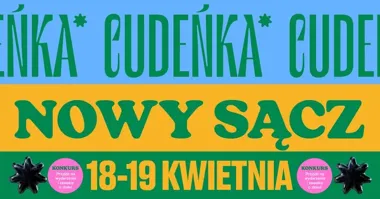 Grafika promocyjna wydarzenia Festiwal Rękodzieła Cudeńka w Nowym Sączu — 18–19 kwietnia 2026
