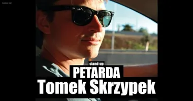 Grafika promocyjna wydarzenia Stand-up: Tomek Skrzypek PETARDA — Nowy Sącz, 7 kwietnia 2026