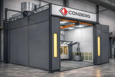 Grafika promocyjna wydarzenia Targi lakiernicze Conberg na ITM Industry Europe 2026 w Poznaniu