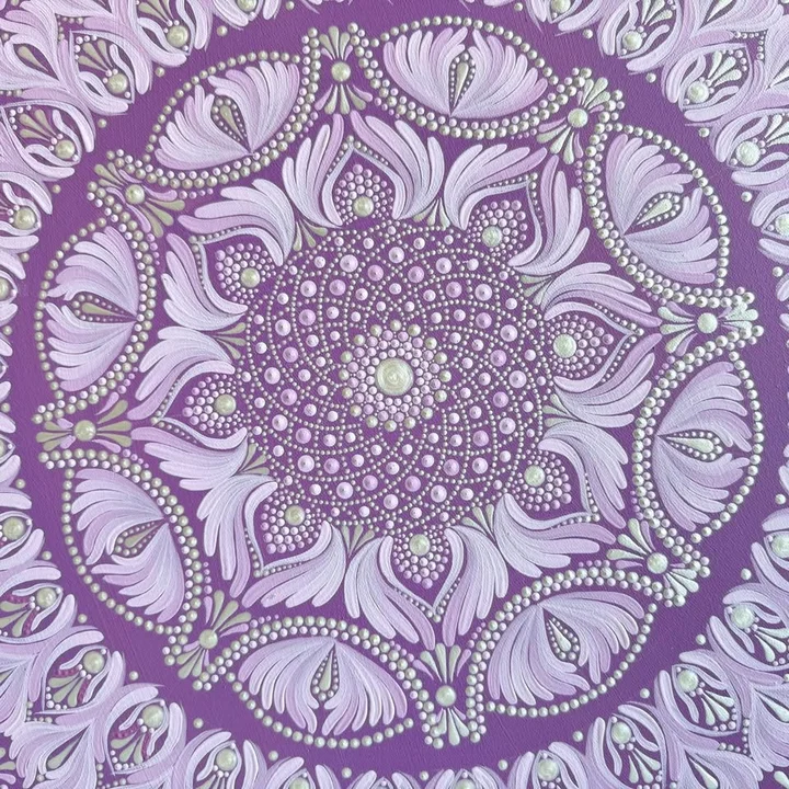 Grafika promocyjna wydarzenia Warsztaty „Mandala z Intencją” — tworzenie mandali w kręgu kobiet