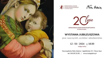 Wystawa jubileuszowa pokazuje 20 lat Katolickiego Liceum Sztuk Plastycznych