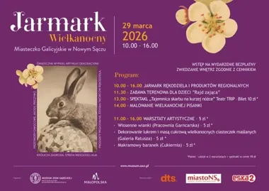 Targi, zabawy i spektakl – Wielkanocne atrakcje w Miasteczku Galicyjskim