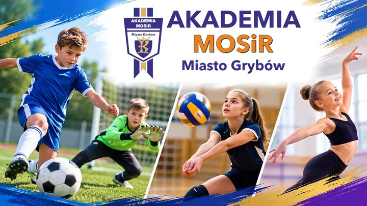 Cztery dyscypliny i trening bramkarski w Akademii MOSiR Grybów