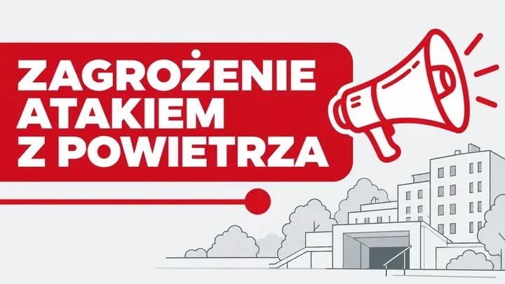 Alarm o ataku z powietrza. W Grybowie wskazano, gdzie szukać schronienia