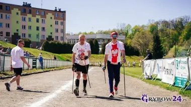 Grybowski bieg majowy znów trzymał w napięciu. Dzieci też pobiegły