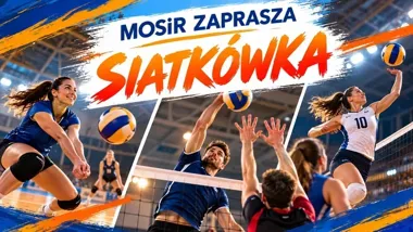 Bezpłatna siatkówka w Grybowie. MOSiR zaprasza dwa razy w tygodniu