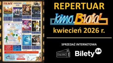 W kinie Biała w Grybowie widać już kwietniowy repertuar pełen mocnych tytułów