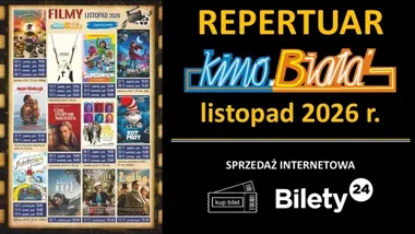 Dwanaście filmów w repertuarze Kina „Biała” w Grybowie