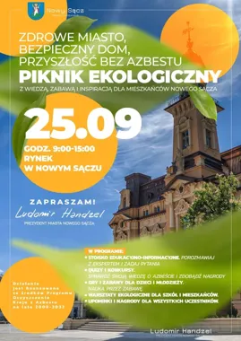Azbest na dachach i ważne pytania. Na rynku odbędzie się piknik edukacyjny