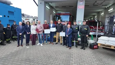 Biegonice i miejskie spółki dostały sprzęt, który ma wzmocnić bezpieczeństwo Nowego Sącza