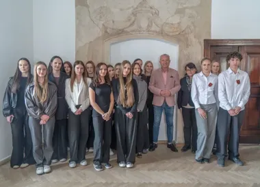 Włoski w Domu Gotyckim zabrzmiał jak przepustka do sądecko-tropeańskiego mostu