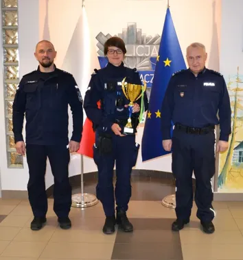 Sądecka policjantka wbiegła do krajowej czołówki w Sobótce