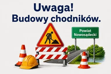 Ponad sześć kilometrów nowych chodników. Powiat inwestuje w bezpieczeństwo