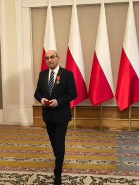 Sądecki radny z rekordem krwi odebrał wysokie odznaczenie w Belwederze