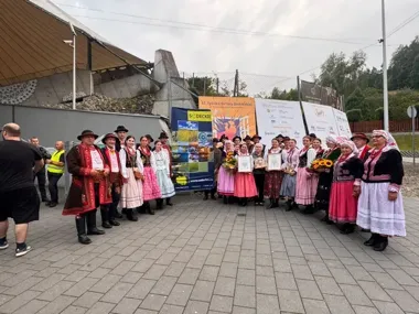 „Starosądeczanie” wracają z festiwalu z podwójnym Żywieckim Sercem