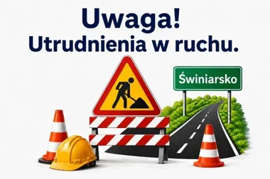 Świniarsko czekają zwężenia. Rusza budowa chodnika przy drodze powiatowej