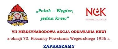 Strażacy organizują zbiórkę krwi. Akcja łączy Polskę i Węgry